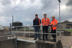 Robin at Severn Trent sewage treatment works 